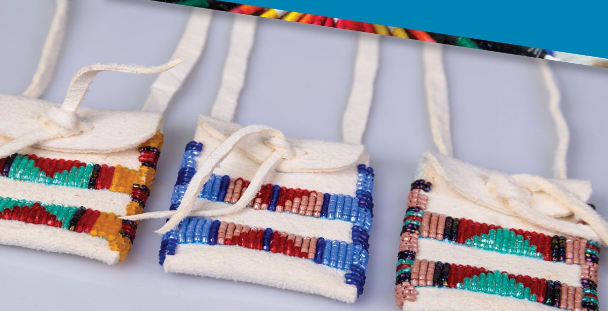 Lifeways Workshop "Make Your Own" Beaded Pouch