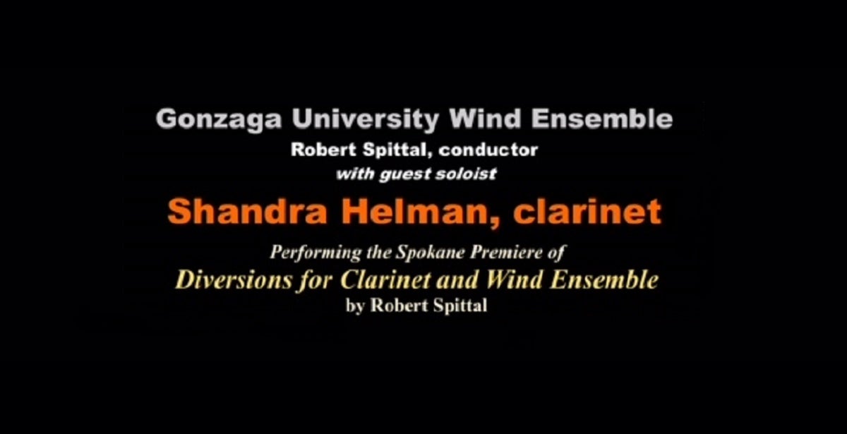 Gonzaga Wind Ensemble, Shandra Helman