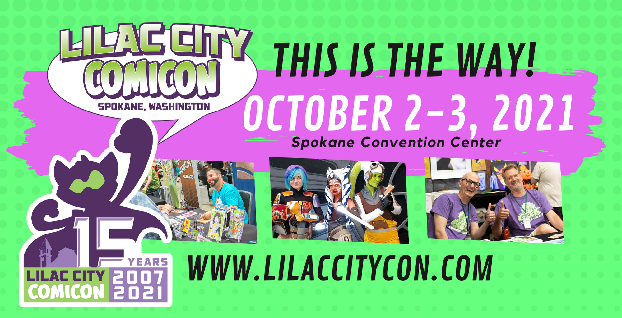 Lilac City Comicon TicketsWest