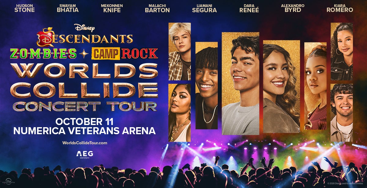 Disney Descendants, ZOMBIES & Camp Rock: Worlds Collide Concert Tour