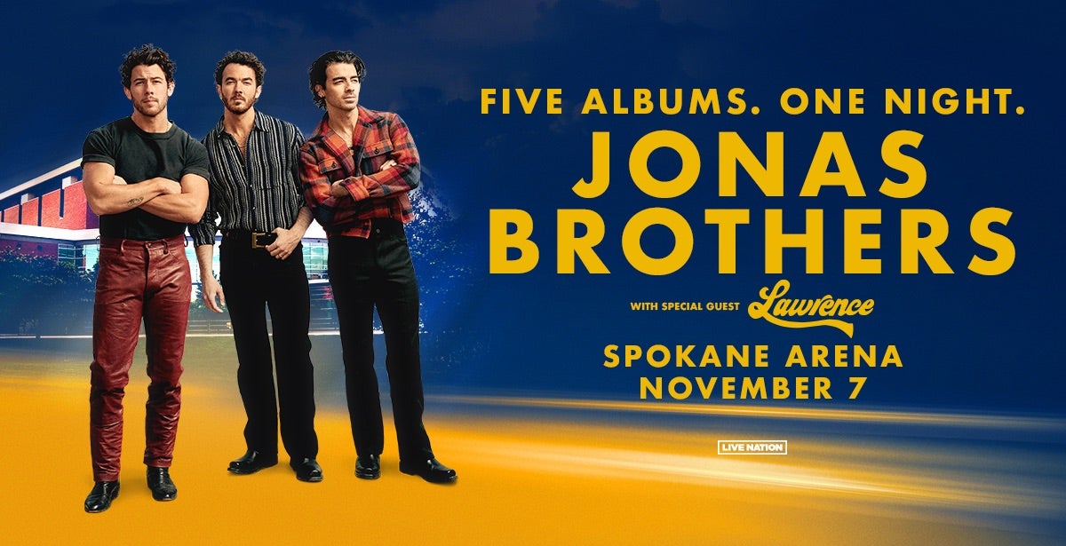Jonas Brothers FIVE ALBUMS. ONE NIGHT. TicketsWest