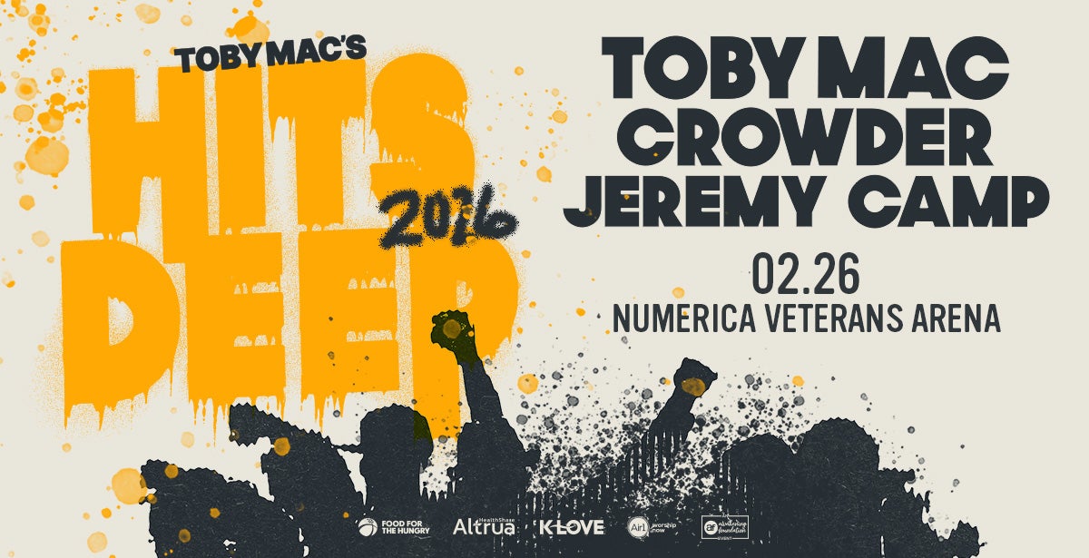 TOBYMAC with Crowder & Jeremy Camp: Hits Deep Tour