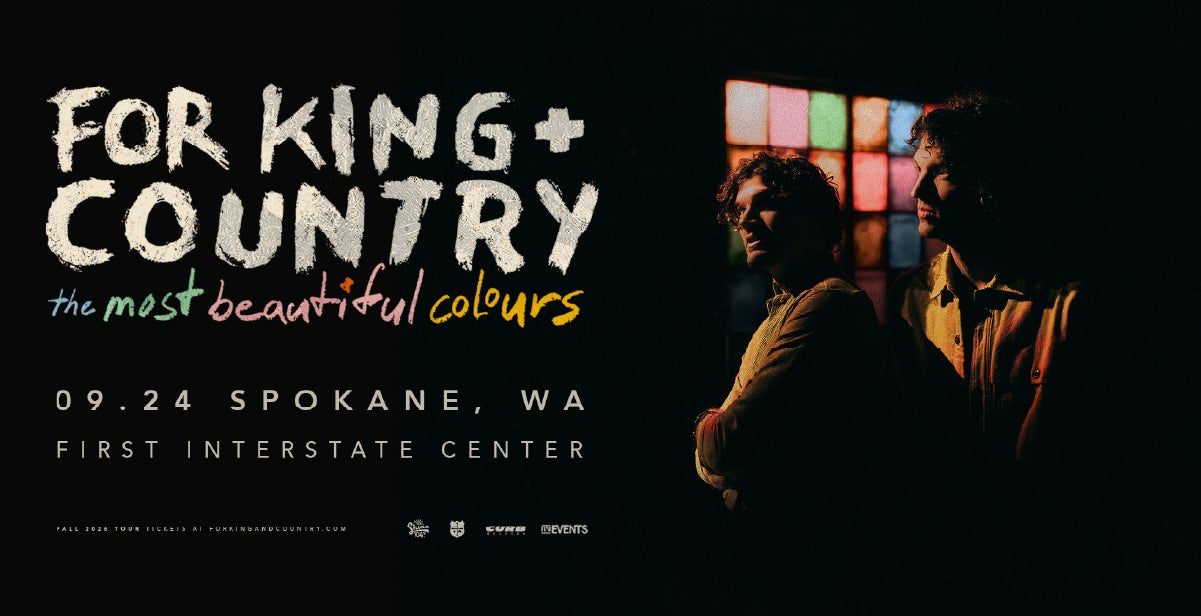 for KING + COUNTRY - The Most Beautiful Colours Tour