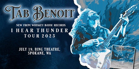 More Info for Tab Benoit - I Hear Thunder Tour