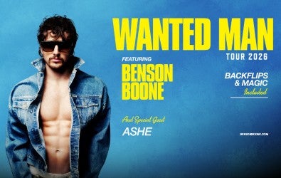More Info for Benson Boone: Wanted Man Tour