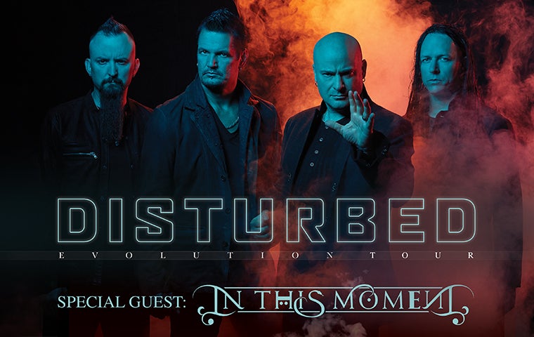 disturbed 2019 tour merch