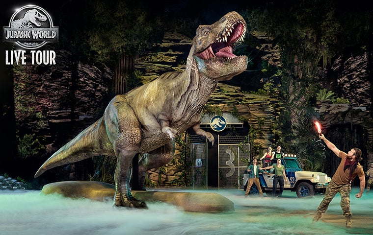 jurassic world live tour 2023 video