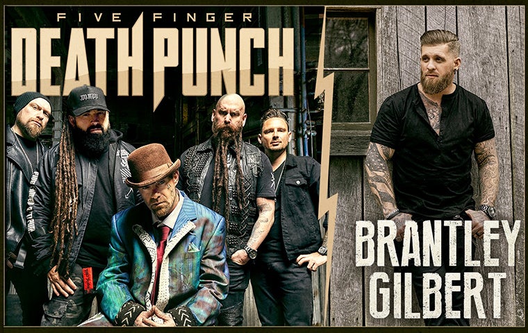 More Info for Five Finger Death Punch x Brantley Gilbert