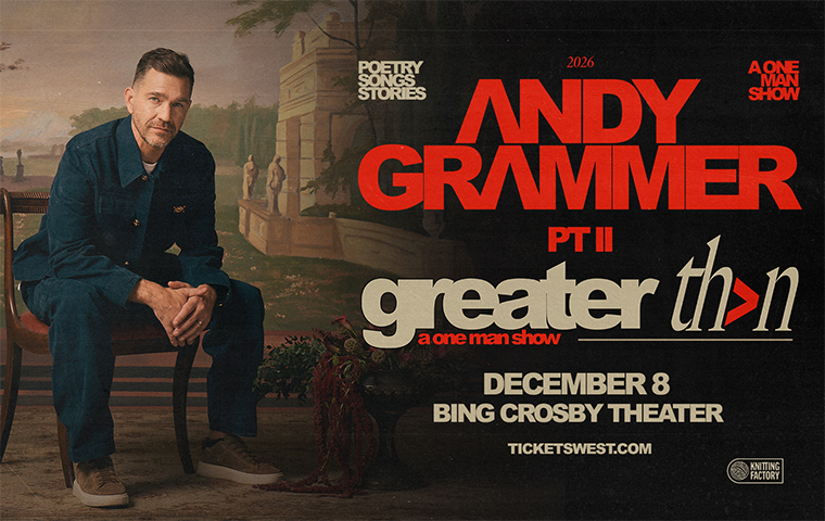 More Info for Andy Grammar - Greater Than Pt. II: A One Man Show