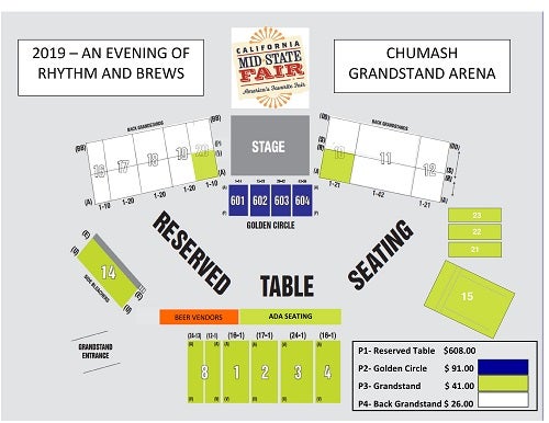 California Mid State Fair Concert Seating Chart