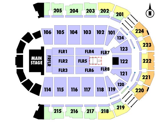 Spokane Arena Concert Seating Chart