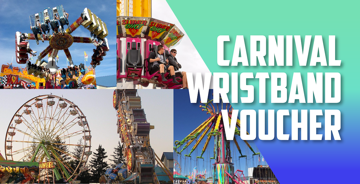 Carnival Wristband Voucher - 2023 Spokane County Interstate Fair