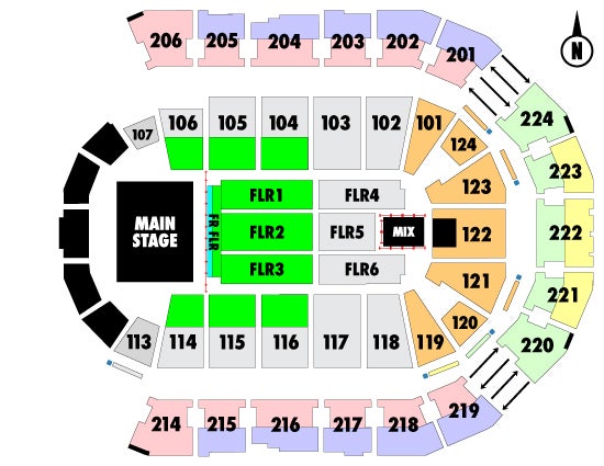 Spokane Coliseum Seating Chart