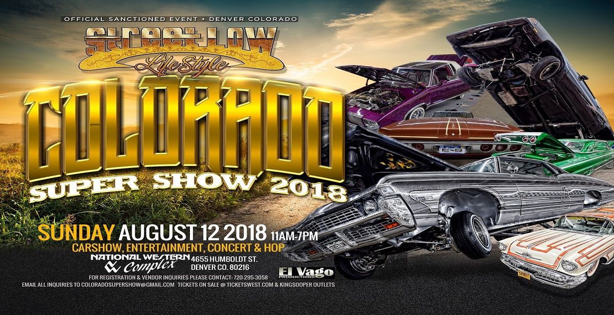 StreetLow Magazine Colorado Super Show TicketsWest