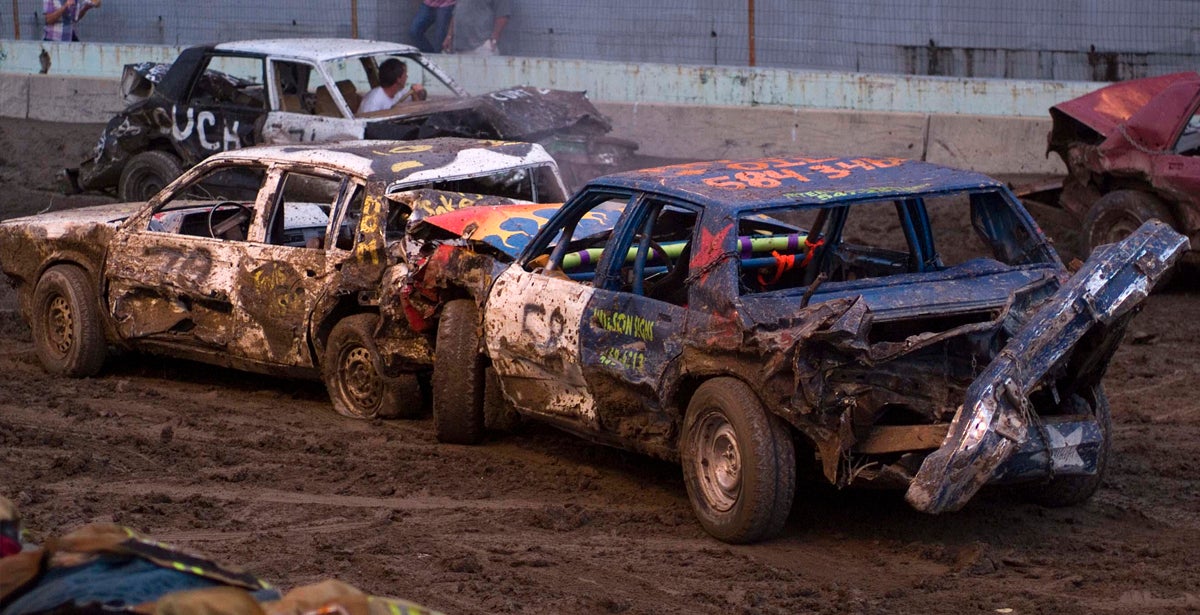 Demolition Derby - Spokane County Interstate Fair 2019