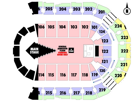 Spokane Arena Hockey Seating Chart