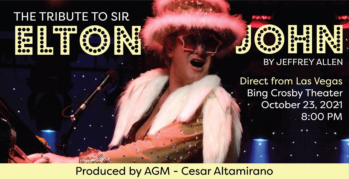 Tribute to Sir Elton John by Jeffrey Allen