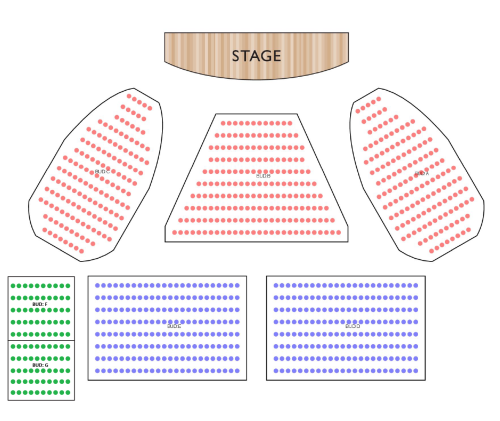 Kent Stage Seating Chart