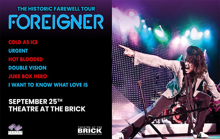 Foreigner: The Greatest Hits | TicketsWest