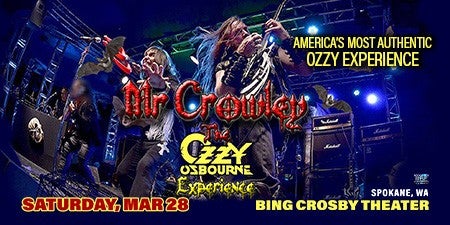 More Info for Mr. Crowley: The Ozzy Osbourne Experience