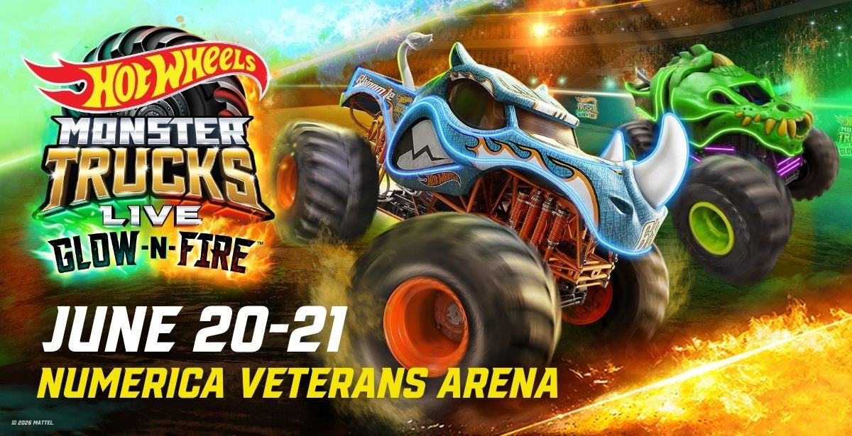 Saturday Evening - HOT WHEELS MONSTER TRUCKS LIVE GLOW-N-FIRE