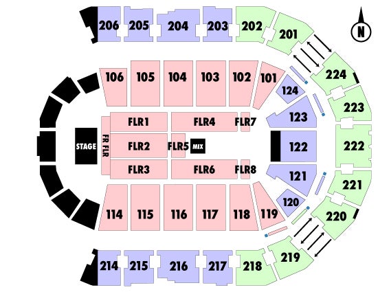 Spokane Arena Seating Chart