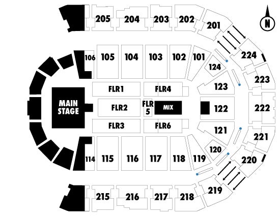 Spokane Arena Seating Chart With Rows