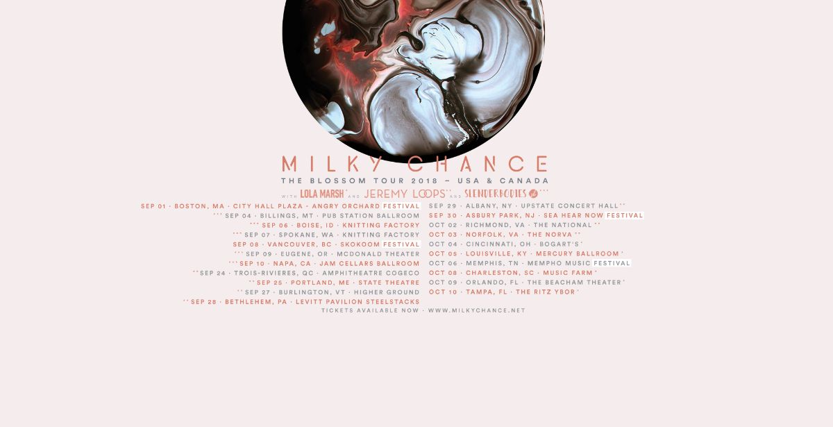 Milky Chance: Blossom Tour