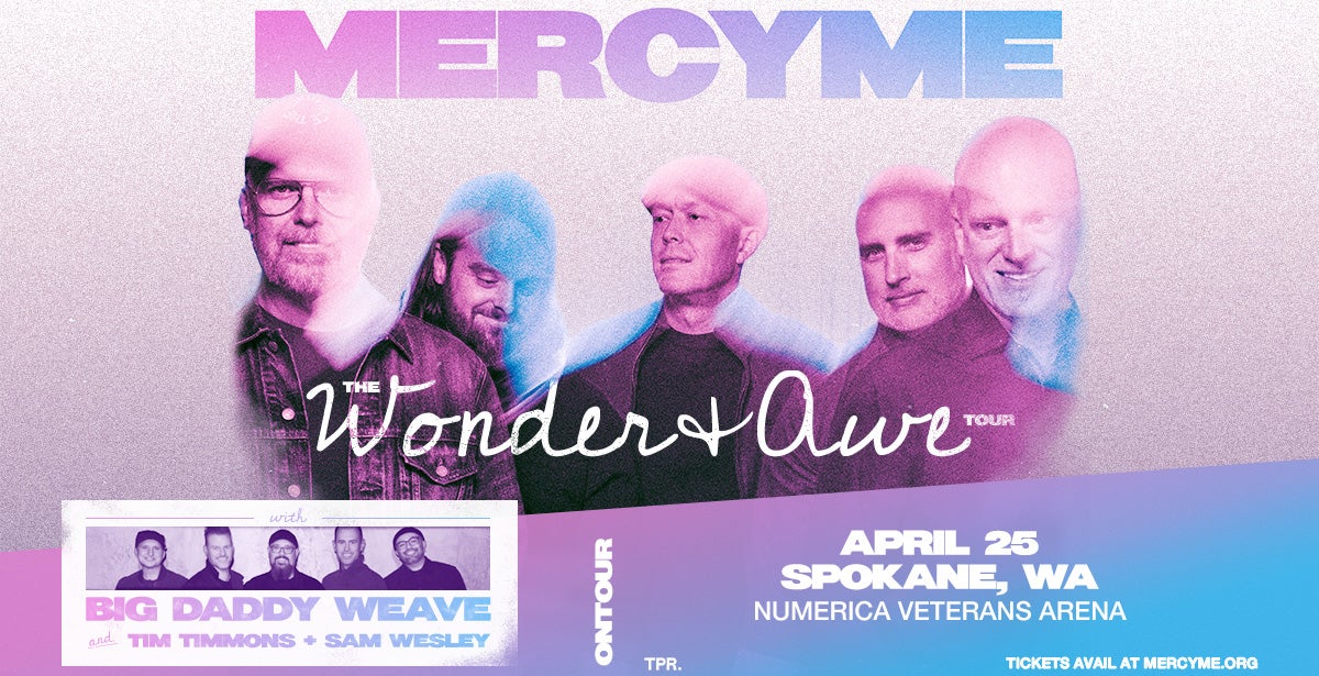 MercyMe Wonder + Awe Tour 2026