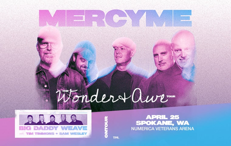 More Info for MercyMe Wonder + Awe Tour 2026