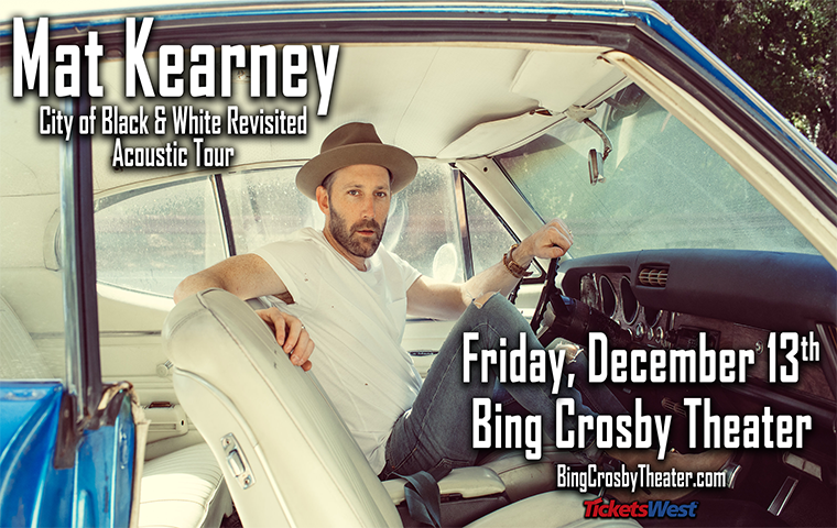 Mat Kearney City Of Black White Revisited Acoustic Tour Ticketswest