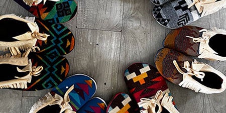 More Info for "Make Your Own" Pendleton Moccasins