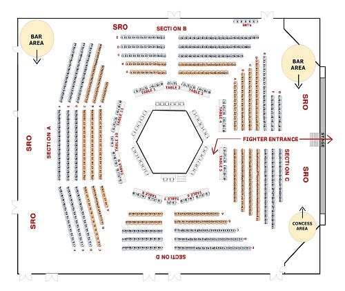 Northern Quest Indoor Seating Chart