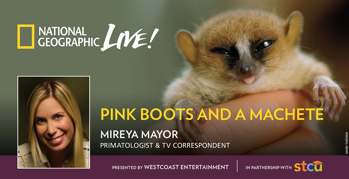 National Geographic Live: Pink Boots and a Machete