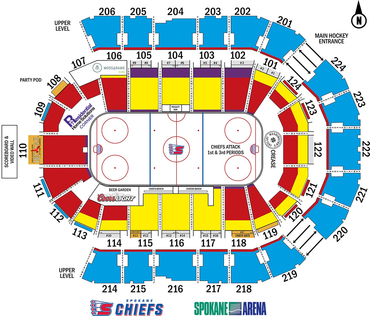 Spokane Chiefs Online Ticket Office 10-11-23 Spokane Chiefs vs Kamloops Blazers