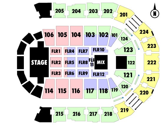 View Seating Chart