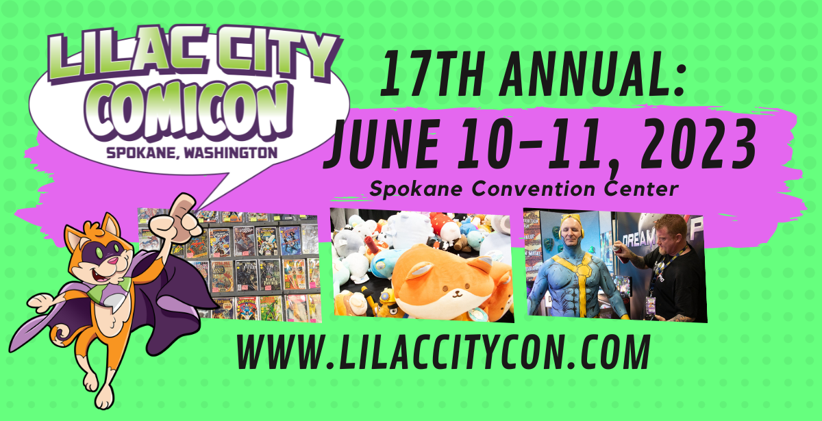 Lilac City Comicon 2023
