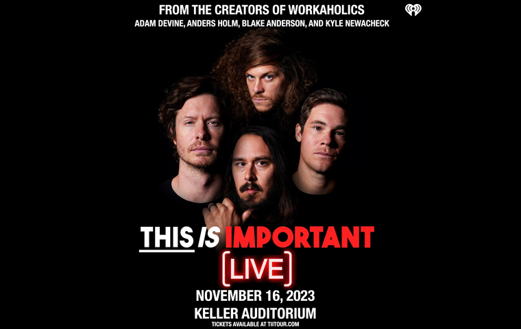 More Info for This Is Important Live