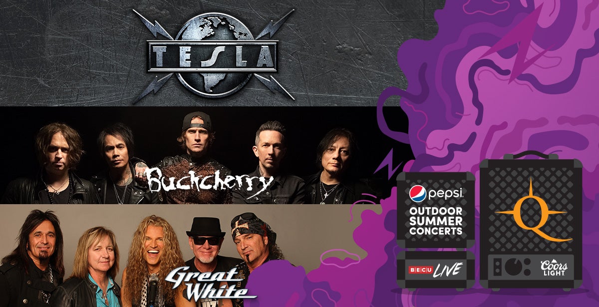 Tesla with Special Guests Buckcherry and Great White - 8/21/22