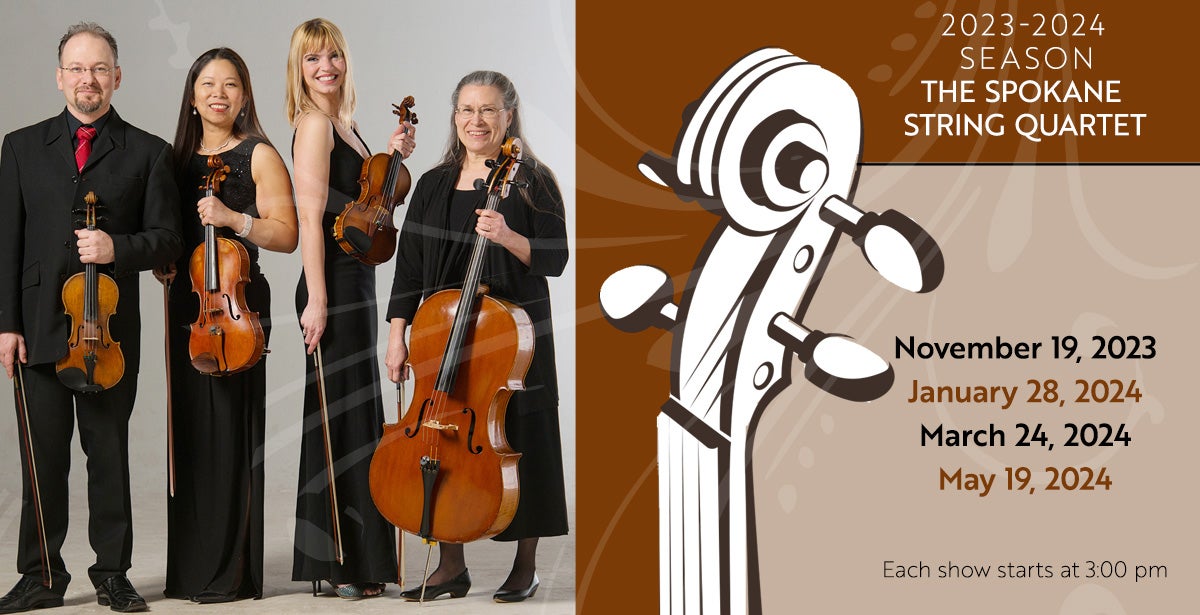 Spokane String Quartet: Hadyn, Britten and Algar