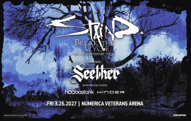 More Info for Staind: Break The Cycle 25th Anniversary Tour