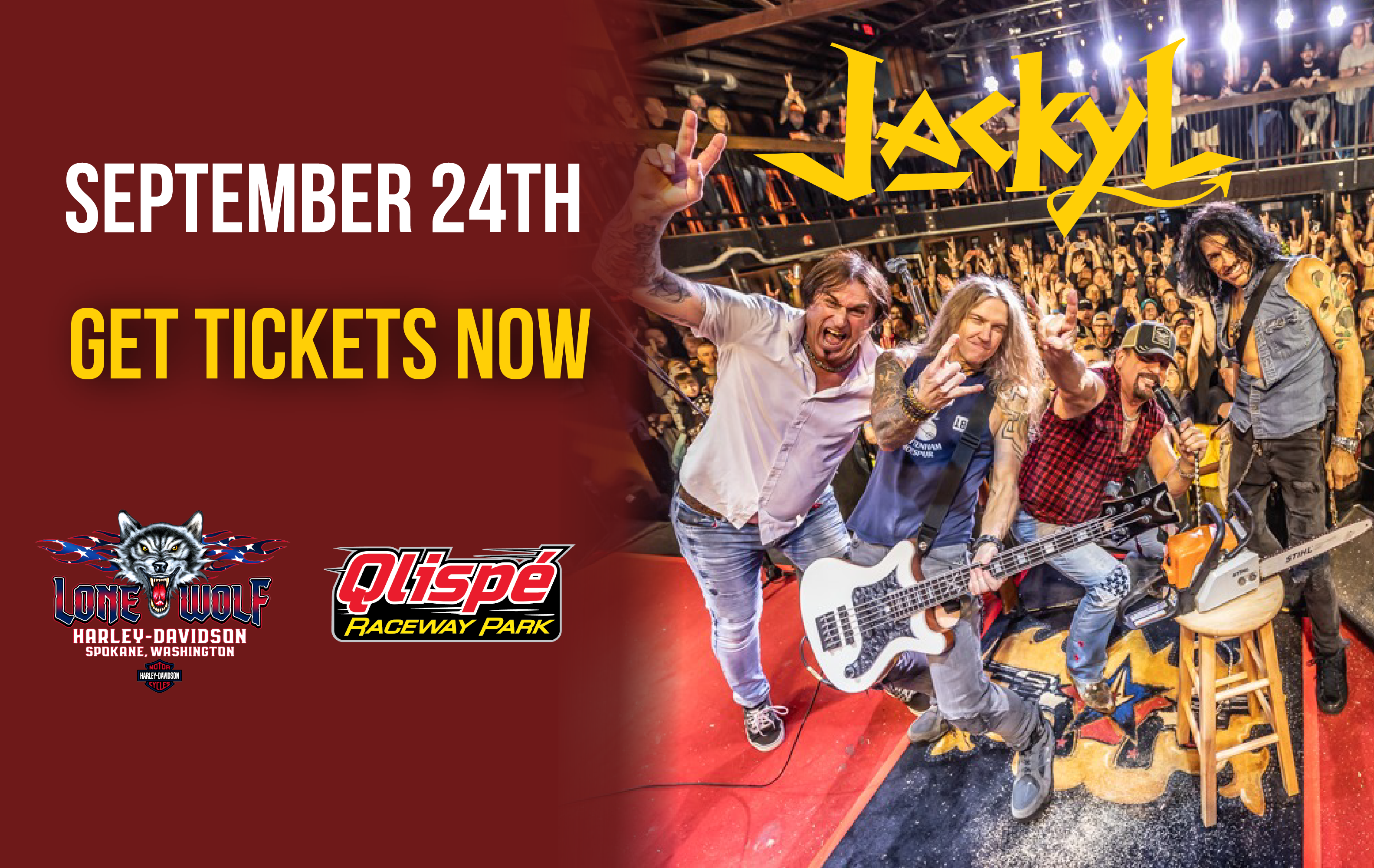 More Info for JACKYL presented by Lone Wolf Harley-Davidson