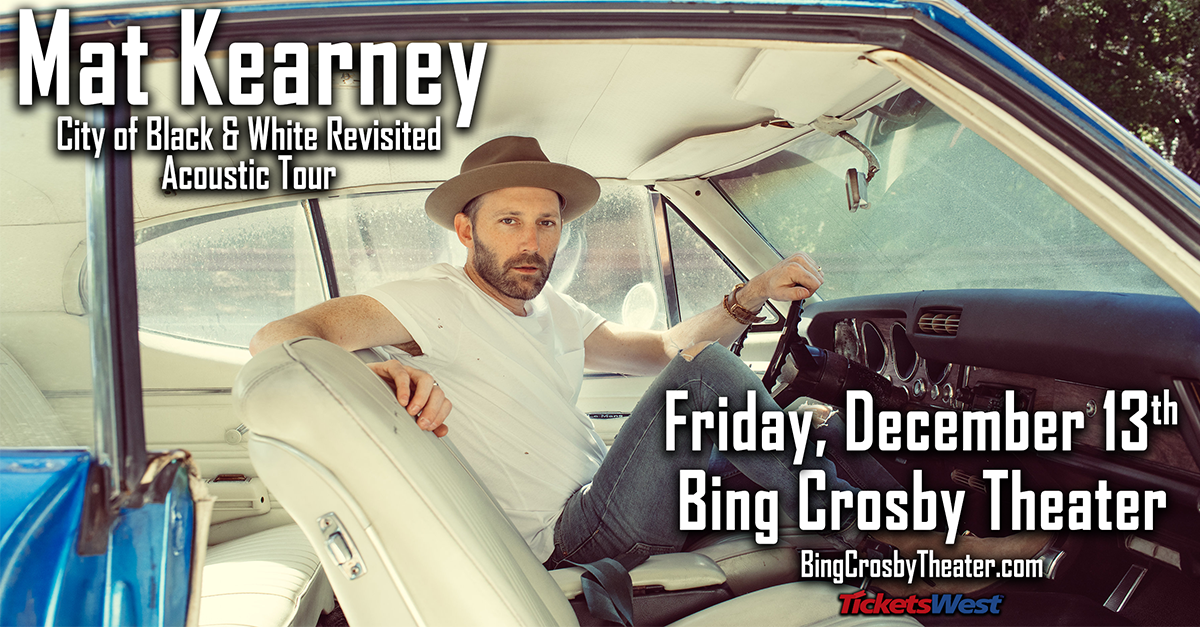 Mat Kearney City of Black & White Revisited Acoustic Tour TicketsWest